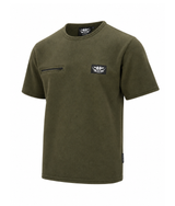 Pocket Fleece Tee Olive
