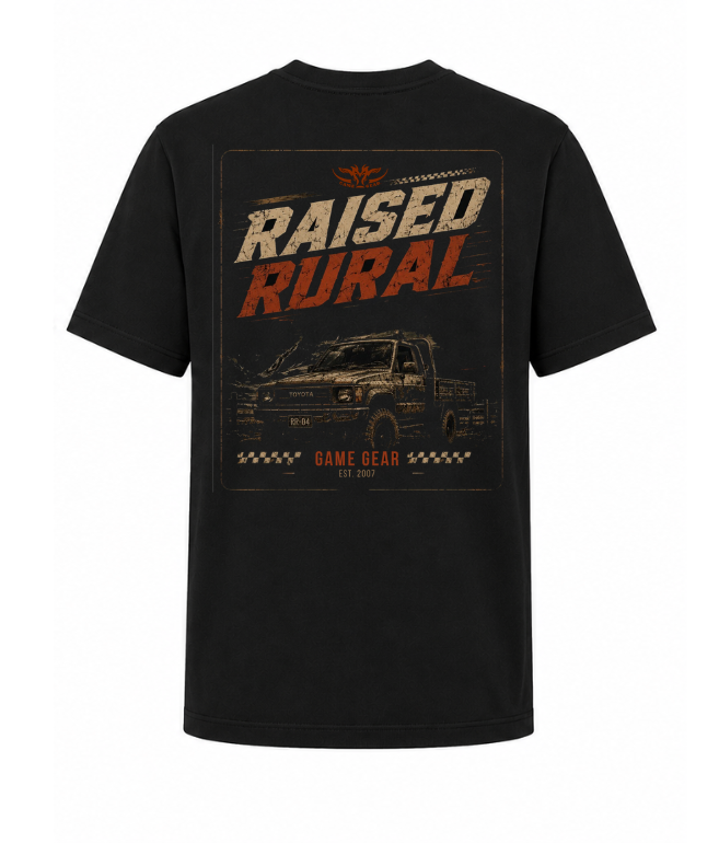 Raised Rural Ute Printed Tee