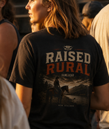 Raised Rural Horse Printed Tee