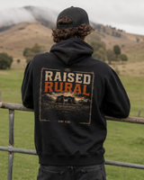 Raised Rural Dogs Printed Hoodie