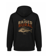 Raised Rural Snapper Printed Hoodie