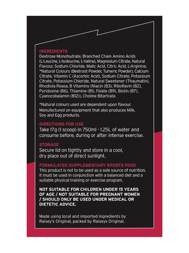 Electrolyte Raspberry