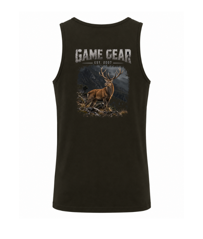 Red Stag Printed Singlet 5XL