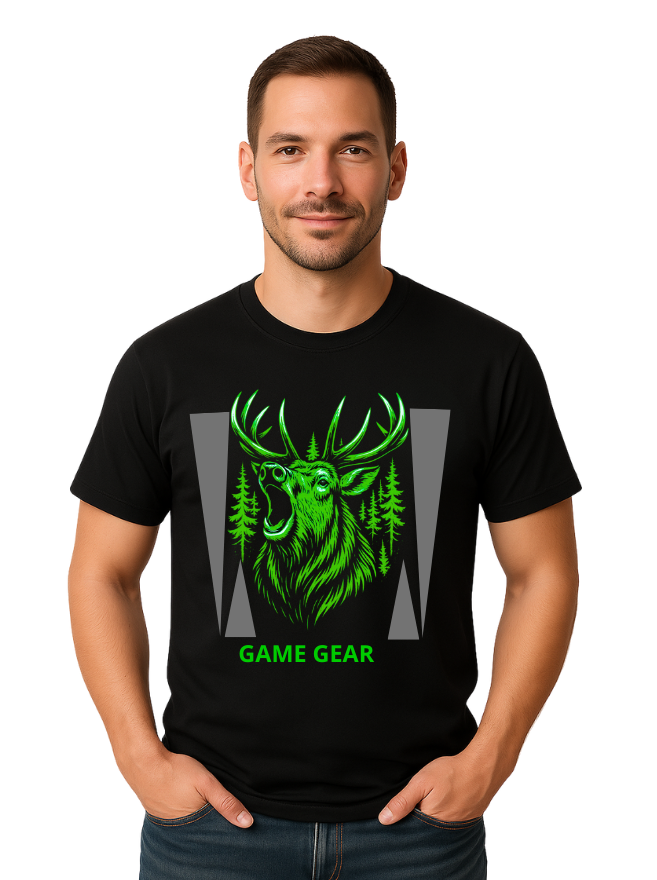 Reflective Deer Green