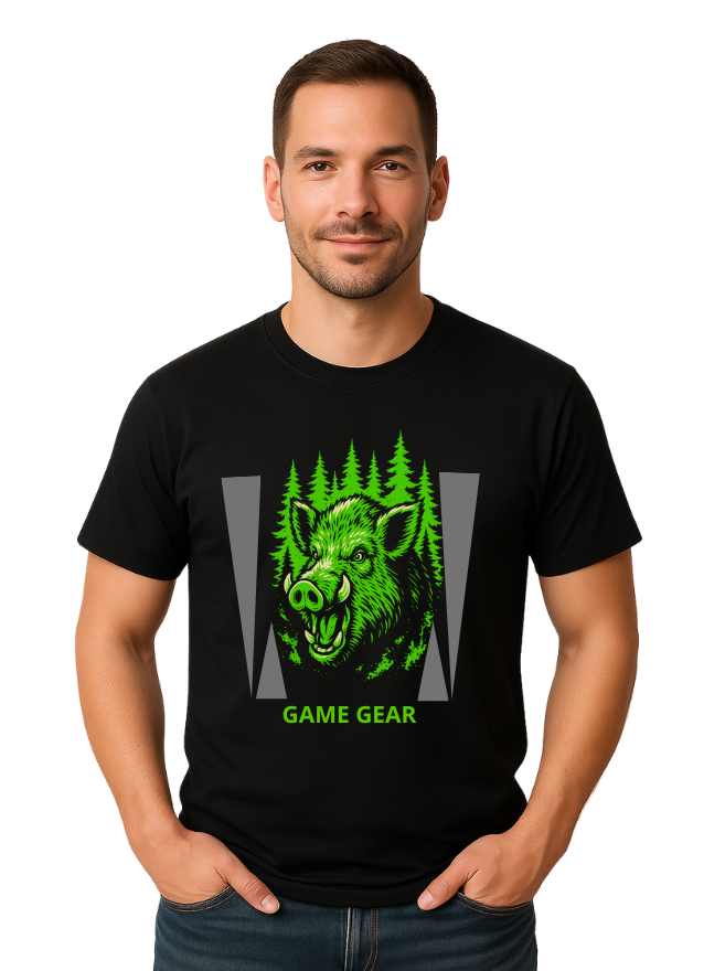 Reflective Pig Green