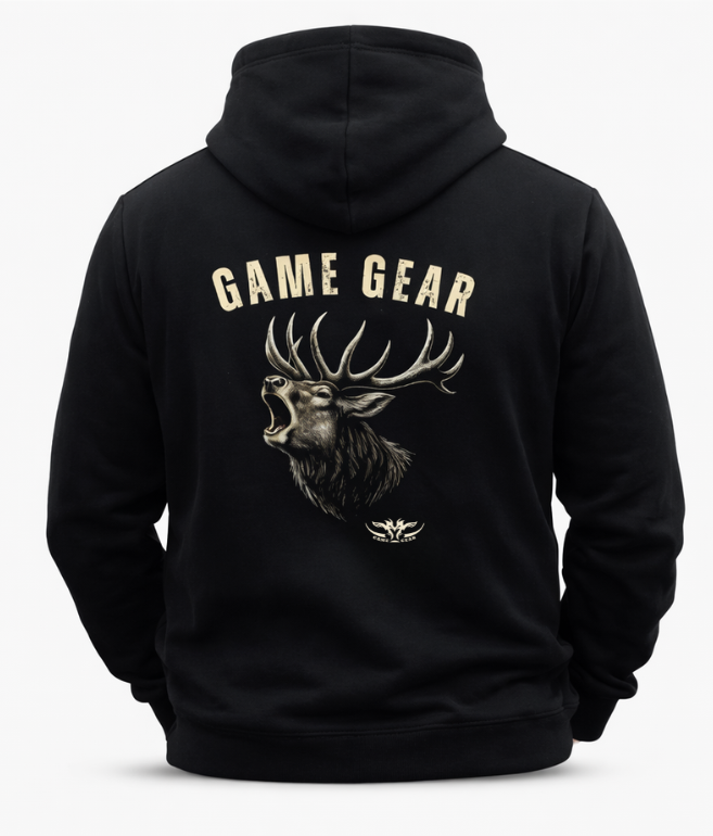 Roaring Stag Printed Hoodie