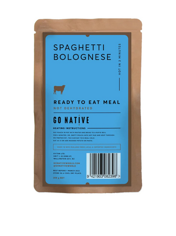 Go Native spaghetti Bolognese