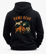 Three on One Printed Hoodie