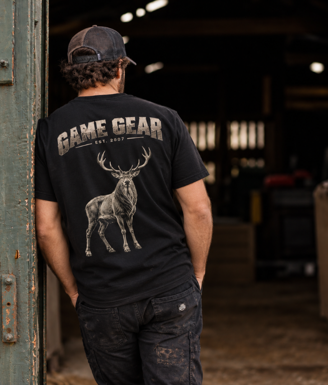 Tussock Stag Printed Tee
