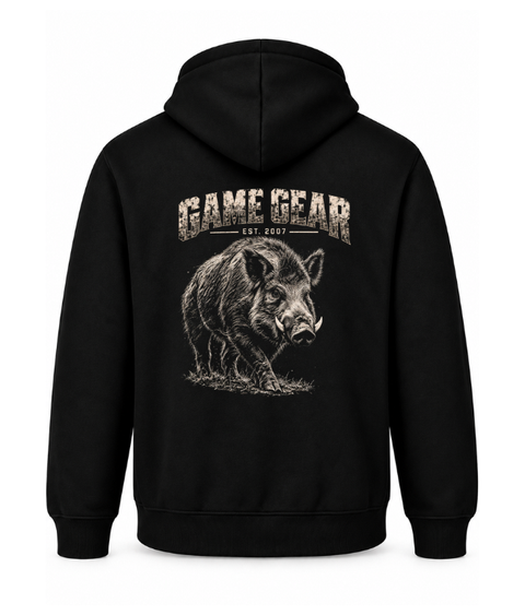 Tussock Boar Printed Hoodie