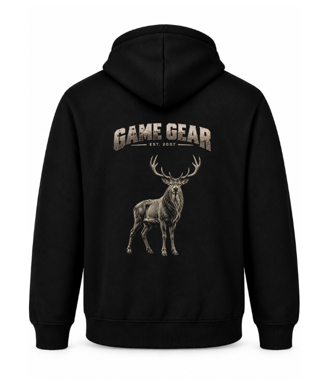 Tussock Stag Printed Hoodie