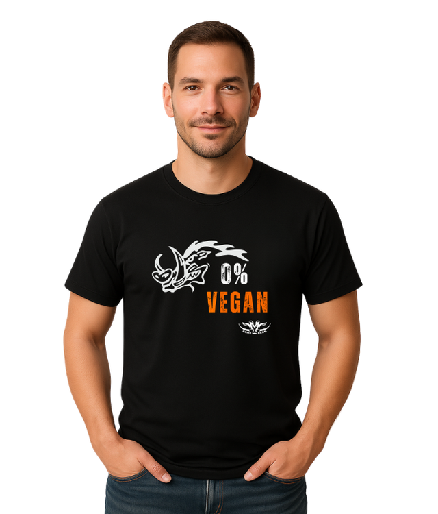 Vegan Pig Printed Tee - Game Gear NZ