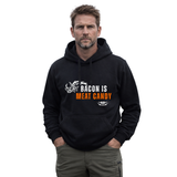 Bacon is Meat Candy Printed Hoodie by Game Gear NZ