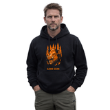 Big Orange Boar Printed Hoodie by Game Gear NZ