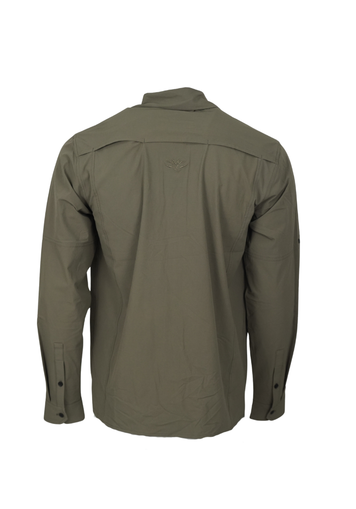 Breeze Dome Up Shirt NZ outdoor summer wear - side detail