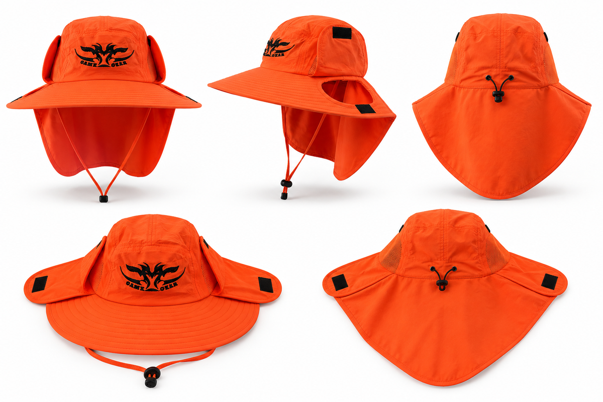 Muffler Hat Orange product views