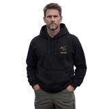 Bull Rider Printed Hoodie - back view