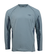 Dry Lite L/S Tee Sky NZ outdoor summer wear by Game Gear NZ