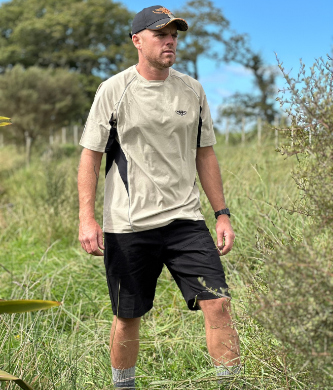 Dry Lite Tee Bark
