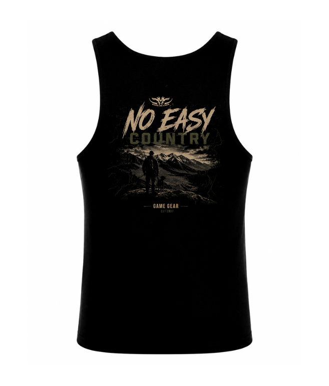 No Easy Country Printed Singlet