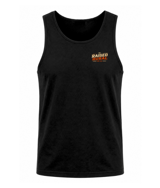 Raised Rural Ute Printed Singlet