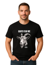 Goats Fear Me Printed Tee