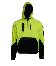 Hi Vis Hoodie - front view by Game Gear NZ