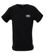 Kids Fleece Tee Black by Game Gear NZ