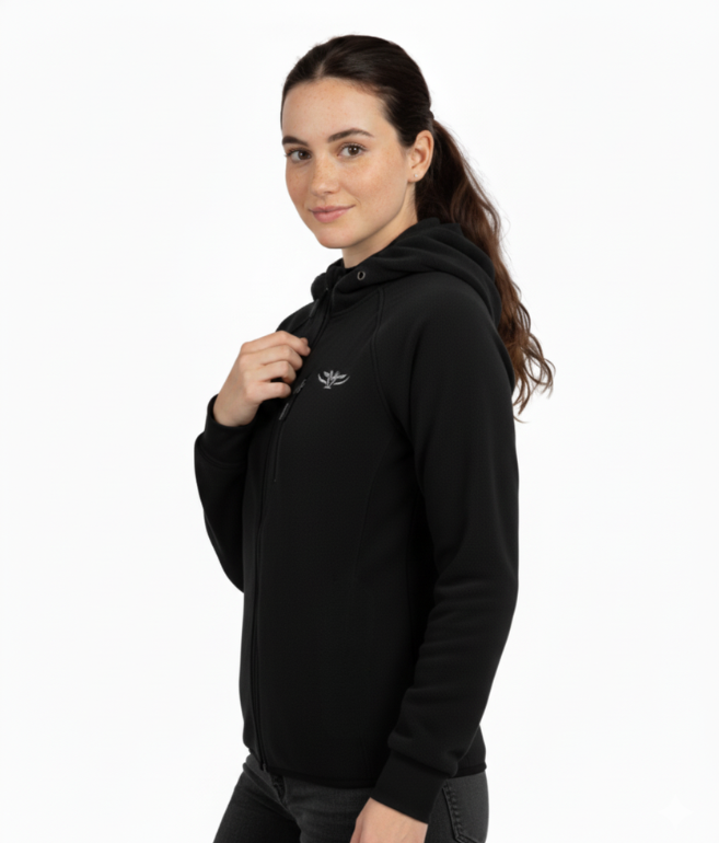 Ladies Spring Hoodie Black