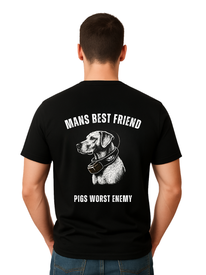 Mans Best Friend Printed Tee - Game Gear NZ
