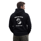 Mans Best Friend Printed Hoodie