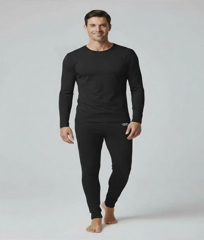Lux Thermal Top 360 degree spin video - Mike model wearing full Lux Thermal set by Game Gear NZ