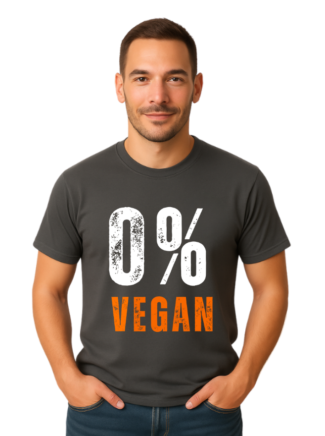 0% Vegan Printed Tee