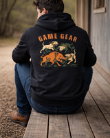 Three on One Printed Hoodie