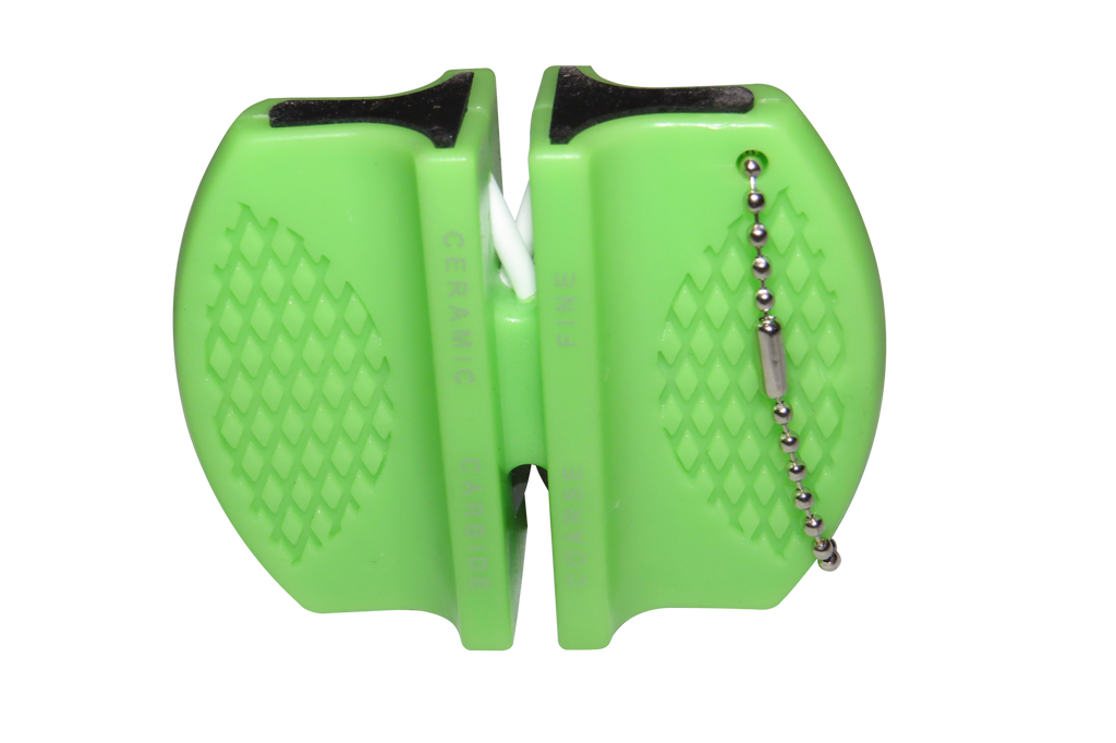 Green knife sharpener