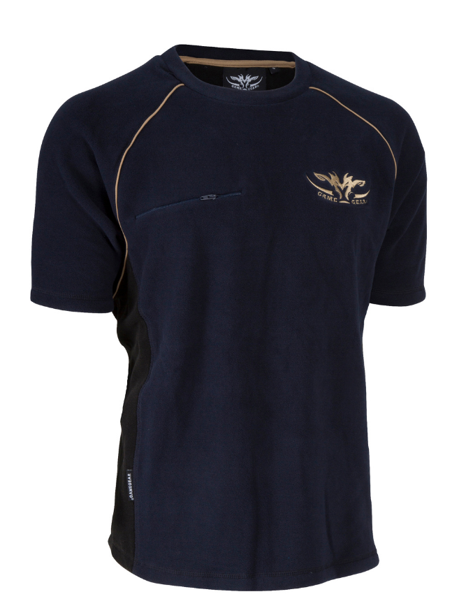 Game Gear Delux Fleece Tee Navy