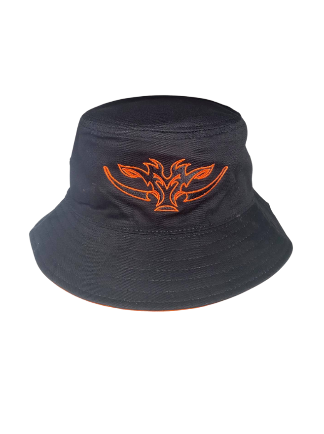 Orange/Black Bucket Hat