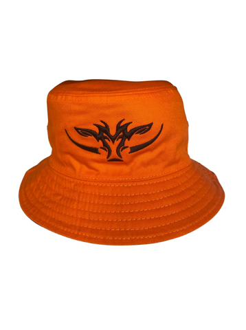 Orange Black Bucket Hat Game Gear NZ