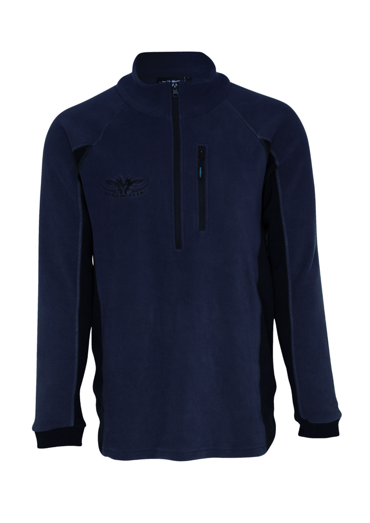 Navy colour micro fleece long sleeve top