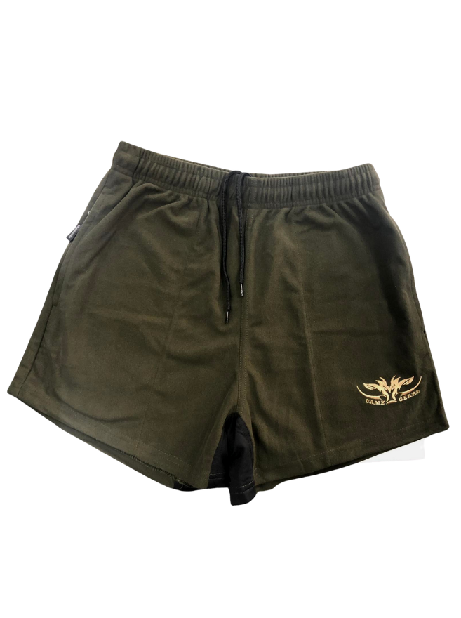 Kids Olive Turf Shorts