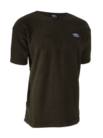 Pocket Fleece Tee Olive