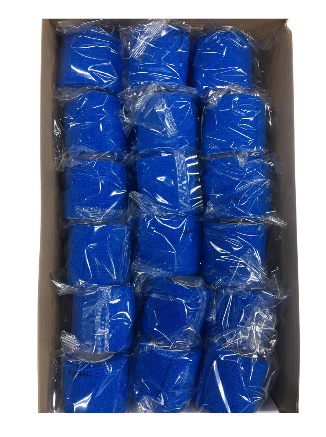 Cohesive Bandages blue 2 inch