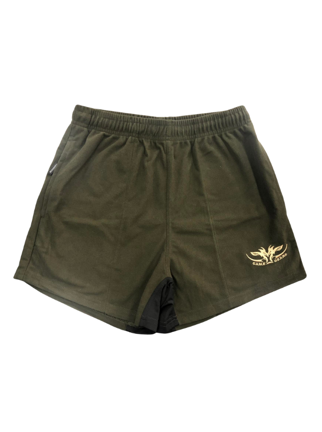 Game Gear Kids Olive Turf Shorts