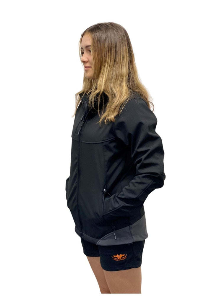 Ladies Game Gear softshell jacket black