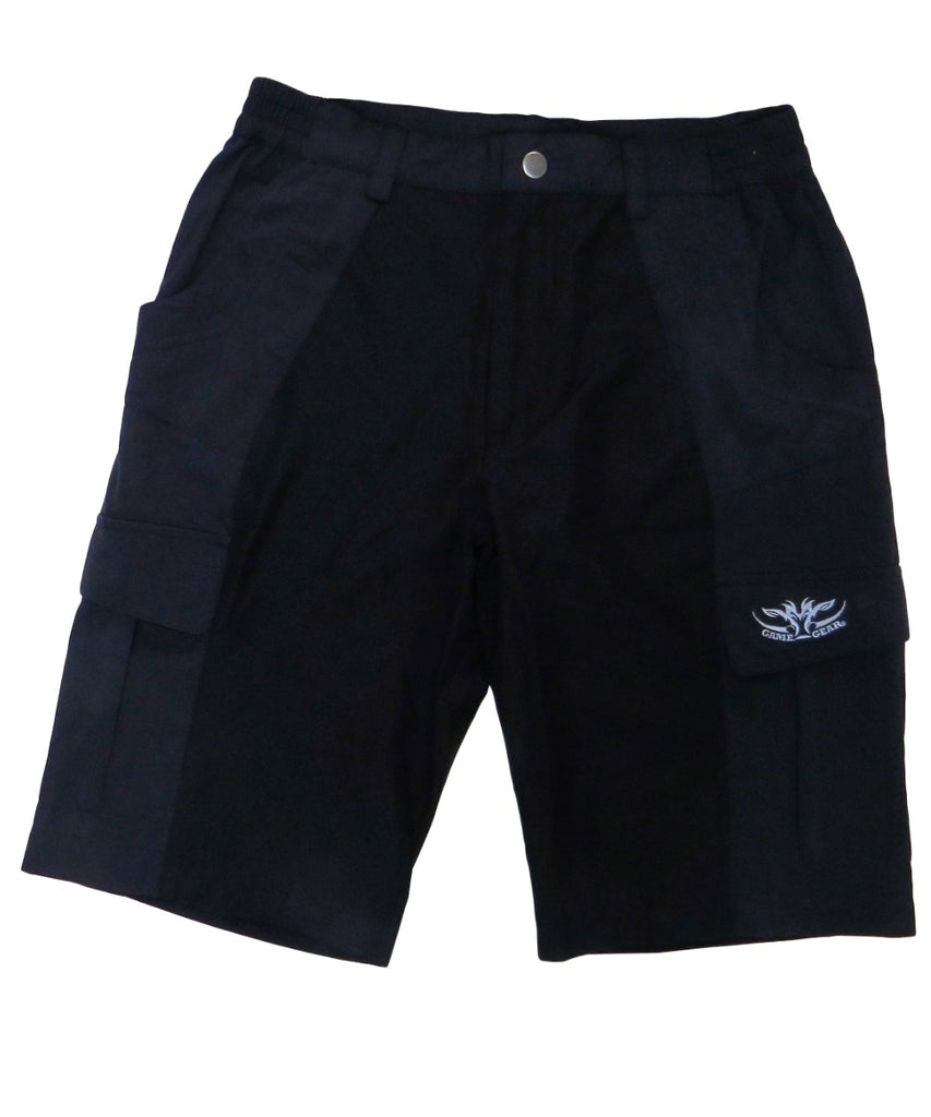 Black Original Urban Shorts NZ with pockets for hunting, fishing and outdoors