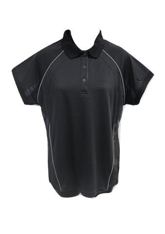 Ladies TXT Polo Black