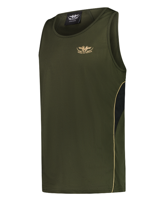 olive TXT singlet